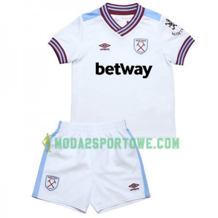 Koszulka West Ham United Dziecięcy Wyjazdowe Stroje Piłkarskie 2019/20 Krótki Rękaw